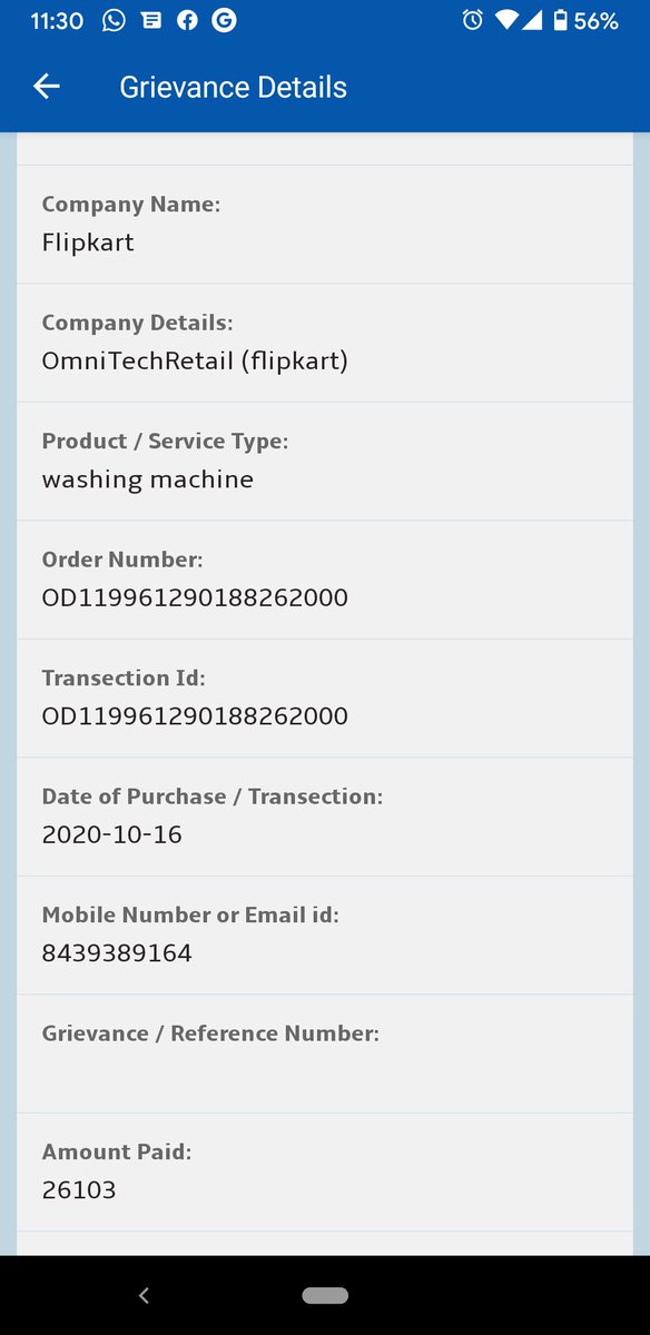spidy_09's tweet photo. @Flipkart, I'm happy to inform you issue has been raised with National Consumer Helpline and soon the case would be filed with consumer court. You keep ignoring your customers like this. https://t.co/iqBwMkYAbJ