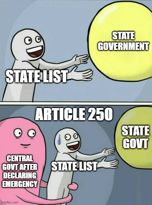 Second is when a Proclamation of Emergency is in operation. 9/11