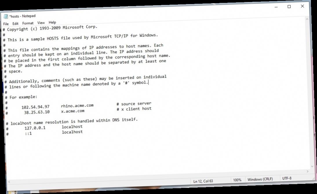 3. Hướng dẫn chỉnh sửa File Host cho Filmora 12