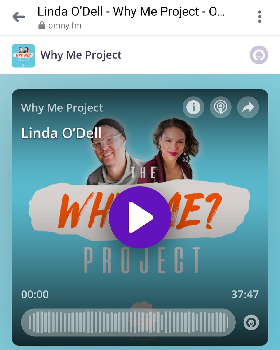 Had the pleasure of doing an #interview with @WhyMeProject 
Give it a listen:
Omny.fm/shows/why-me-p… 
Or wherever you get your #podcasts 
I share about #prisonministry #wrongfulconviction #cancer #healing #DadsSuicide #writingbooks #author #Faith #testimony more