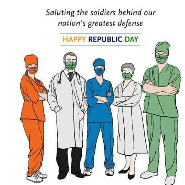 AAMCStaff's tweet photo. देश के गौरव एवं अभिमान के रा‍ष्‍ट्रीय पर्व 72वें #गणतंत्र_दिवस की सभी को हार्दिक बधाई एवं ढेरो शुभकामनाएं...💐

#RepublicDay ❤️🇮🇳 #HappyRepublicDay2021 https://t.co/PjvXUjaJGY