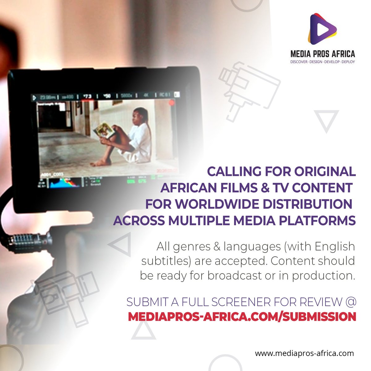 wmurage's tweet photo. Media Pros Africa is continuously looking for unique, engaging, high-quality African-driven narratives for distribution to our local and international media networks. To share your story with the world, go to https://t.co/7Tg3o5jDoR https://t.co/eB8JJJe66S