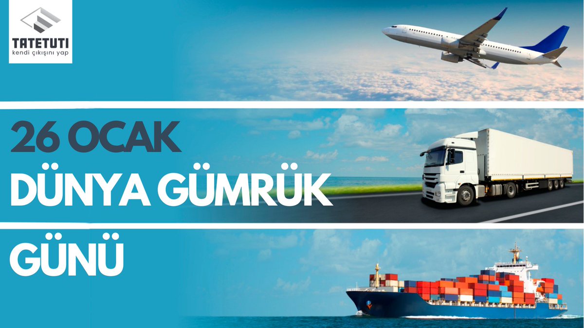 Uluslararası ticaretin geliştirilmesinde ve engellerin kaldırılmasında günümüze değin önemli görevler üstlenen tüm gümrük çalışanlarımızın Dünya Gümrük Günü kutlu olsun! #worldcustomsday