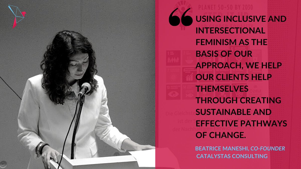 CatalystasC's tweet photo. ✨ #Catalystas are dedicated to sparking #change through an #intersectional lens.
👉 Learn more on our website: https://t.co/OKZ7zAj0TR
#feminism #consulting #sustainable #inclusive #diverse #genderequality #feminist #WomenWhoLead #econom #business #gender #consultants https://t.co/nbGNRvPvbD