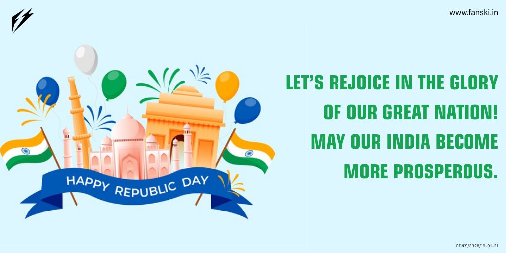 FanSki_in's tweet image. Republic Day celebration is celebrated on 26th January 2020 to give tribute to India along with its unity in diversity and rich cultural heritage.
#GameZ91 #Games91 #AbSabKhelenge #RepublicDay #HappyRepublicDay #Republicday2021 #72ndrepublicday2021 #RepublicDayParade #Indian