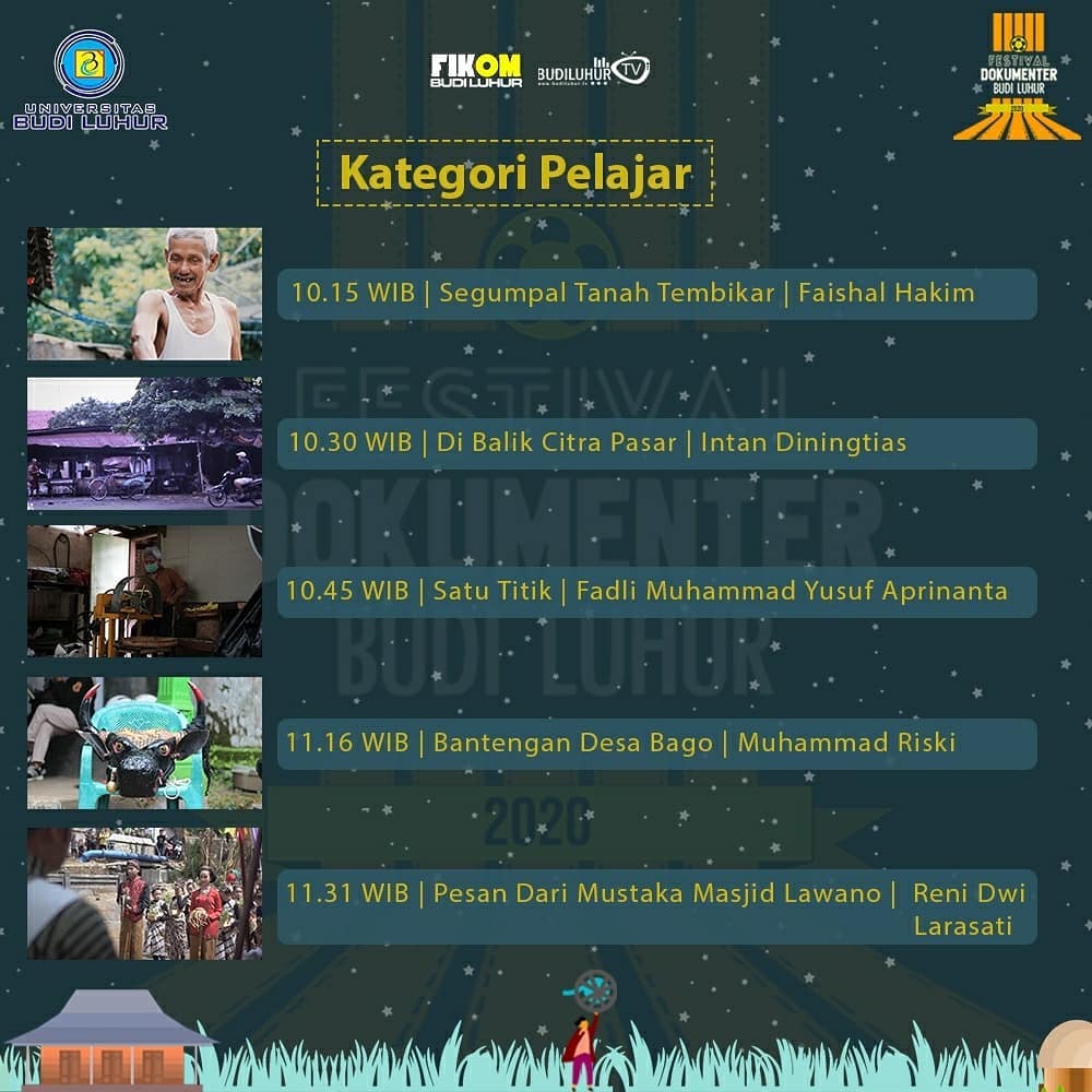 Festival Dokumenter Budi Luhur tweet media
