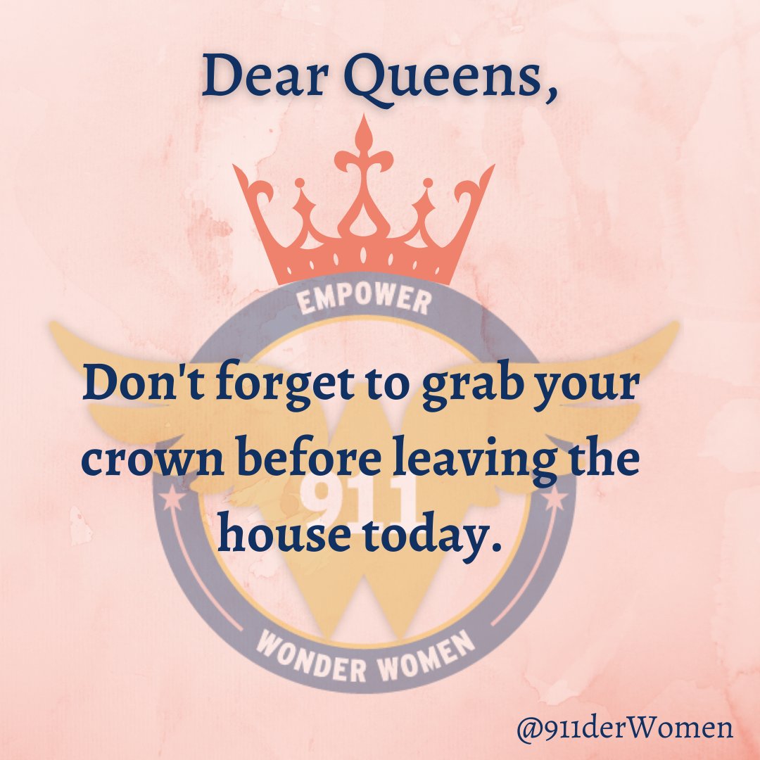 911derwomen's tweet photo. Just a reminder this morning...
Or for those of you ending your shifts, it's okay to sleep in yours.💛
#911derWomen #dearqueens #911queens #thingoldline #empoweringwomen #empowering911 #nonprofit #womenrunnonprofit https://t.co/0ayHtKLRup