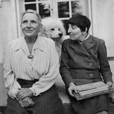 18/ Gertrude Stein and Basket (the one in the middle)