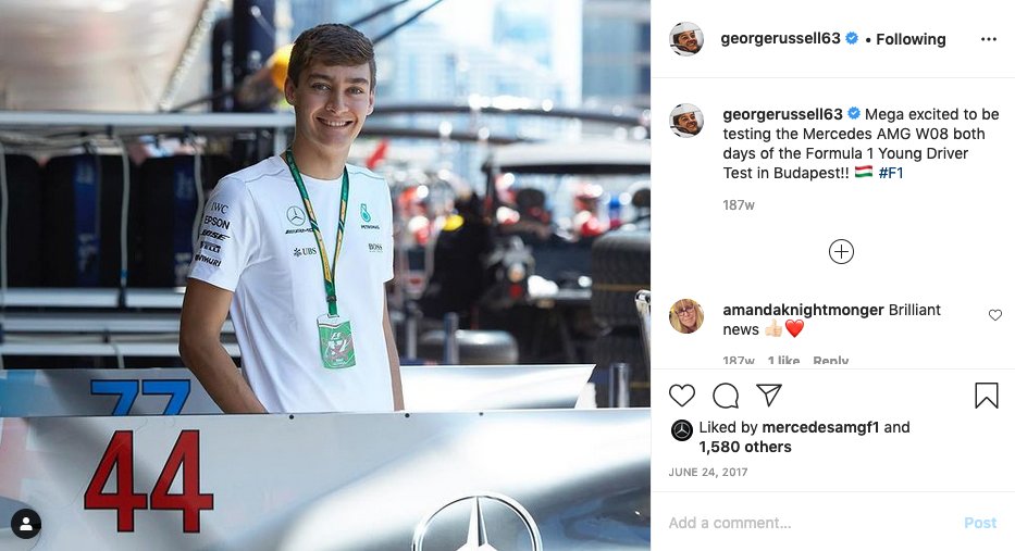 On his socials you could see that he was a big fan of lewis. Its terribly cute.