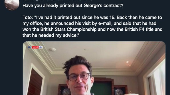 Toto, so sweet. Signed him from an early age. Nobody wants him in the car more than Toto.