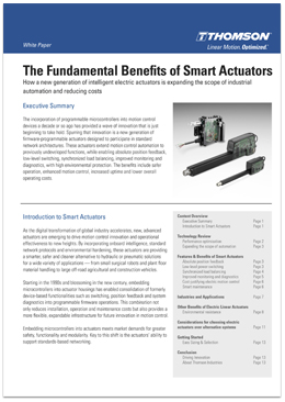Thomson_Ind_EU's tweet photo. Explore how smart #actuators can improve application control, flexibility and efficiency. Access the new White Paper: https://t.co/40hiA0MsQb
#Engineering #machinery https://t.co/Osz2W3g2v9