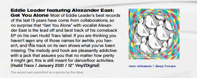 Thanks to Chicago's <a href="/5Magazine/">5 Mag Dot Net</a> for the review

<a href="/AlexanderEast/">Alexander East</a>