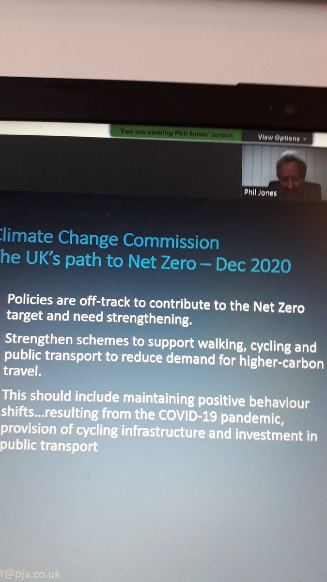 ... bur policies are off track so huge challenge to get better transport that is fossil-fuel-free