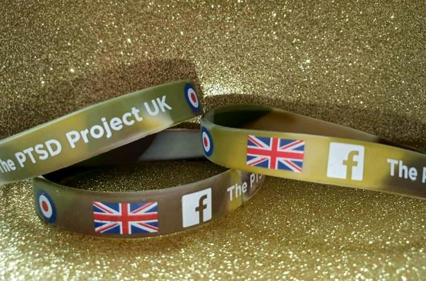 ukPTSDSuperhero's tweet photo. Wristbands up for sale. 
Supporting The PTSD Project UK: 
Inbox to order. Not on website due to limited quantity! 
All funds to the Project. 
Paypal: Bank Transfer: Card: etc! 
#SupportMilitaryPTSD #RT #PTSD #ThePTSDProjectUK #TeamSupportNeeded #PTSDFamily #InboxToOrder #Help! https://t.co/bL0dvQdJ9z