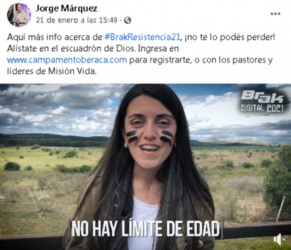 nicois1983's tweet photo. En tiempos donde la diferencia entre lo virtual y lo real es cada vez más difusa, donde existe una gran incertidumbre existencial y fragilidad social. Promover sin "limites de edad" una narrativa de "guerra espiritual" con una estética militarista, es al menos peligroso. #Beraca https://t.co/s3zNnC6s8R