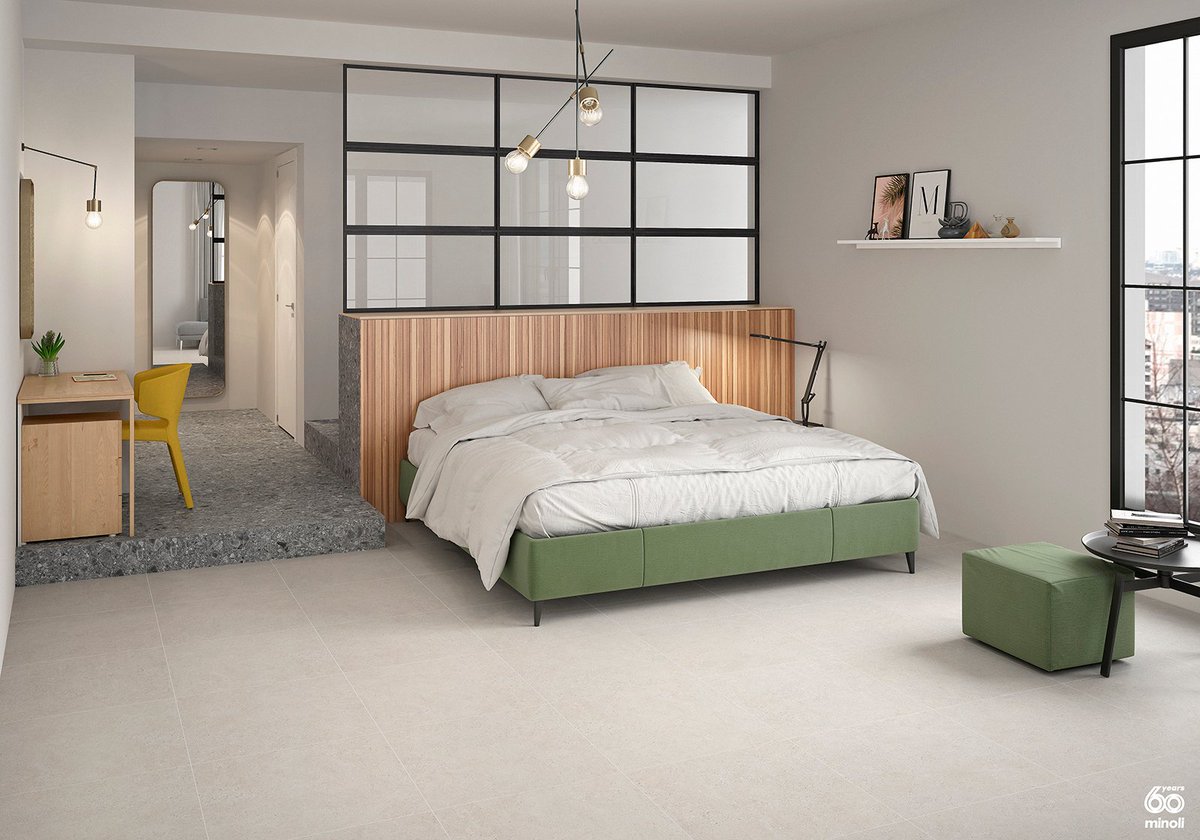 Kalksten Artic, limestone look ceramic tiles from Minoli provide neutral stone effect surfaces for floor and walls.

minoli.co.uk/tiles/kalksten…

Subtle stone look floors and walls create natural aesthetics for modern and minimalist environments. 

#minoli #tiles #minolitiles