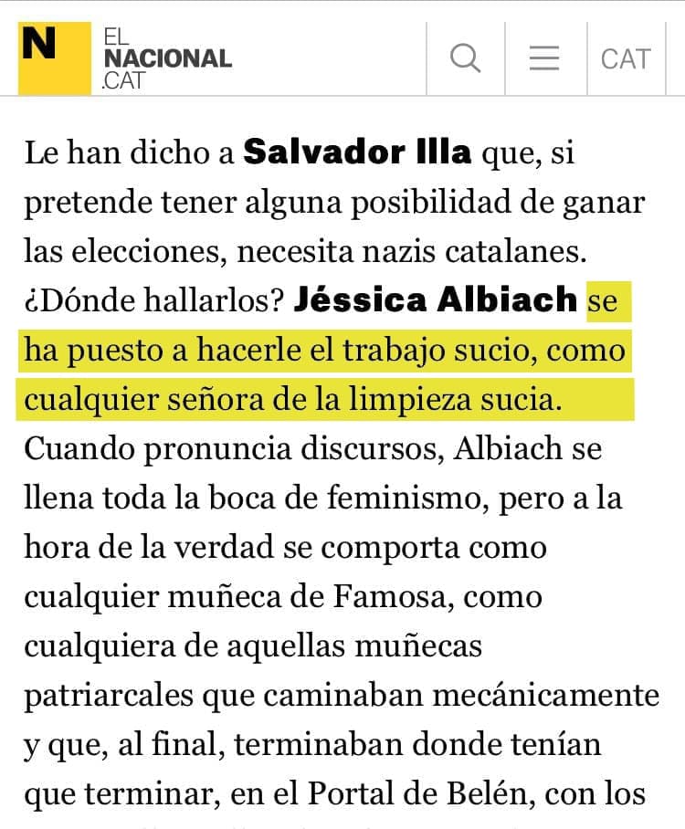 Jéssica Albiach tweet media