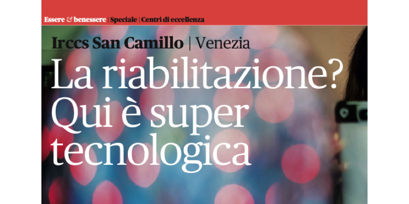 Questo mese la rivista nazionale BenEssere ha dedicato un articolo al San Camillo #IRCCS in quanto eccellenza nella #neuroriabilitazione. 

Qui l'articolo integrale 👉 hsancamillo.it/news-media-eve…

#ricercasanitaria #teleriabilitazione