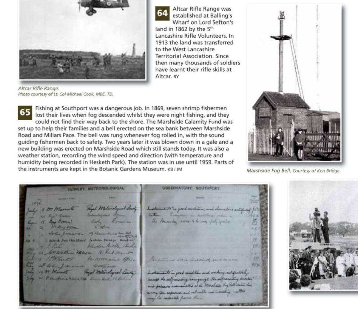 It appears that the Fog Bell has been in 3 locations numbered on the sat image. Fog Bell cottage (right move pic)as pointed out by  @Preamble_Green is off Andsell Grove and ties in with Jesson/Sutton accounts. ‘Sefton’s changing coastline’ relates to position 2 as on 1894 OSmap.  https://twitter.com/hiddensouthport/status/1353957865304809472