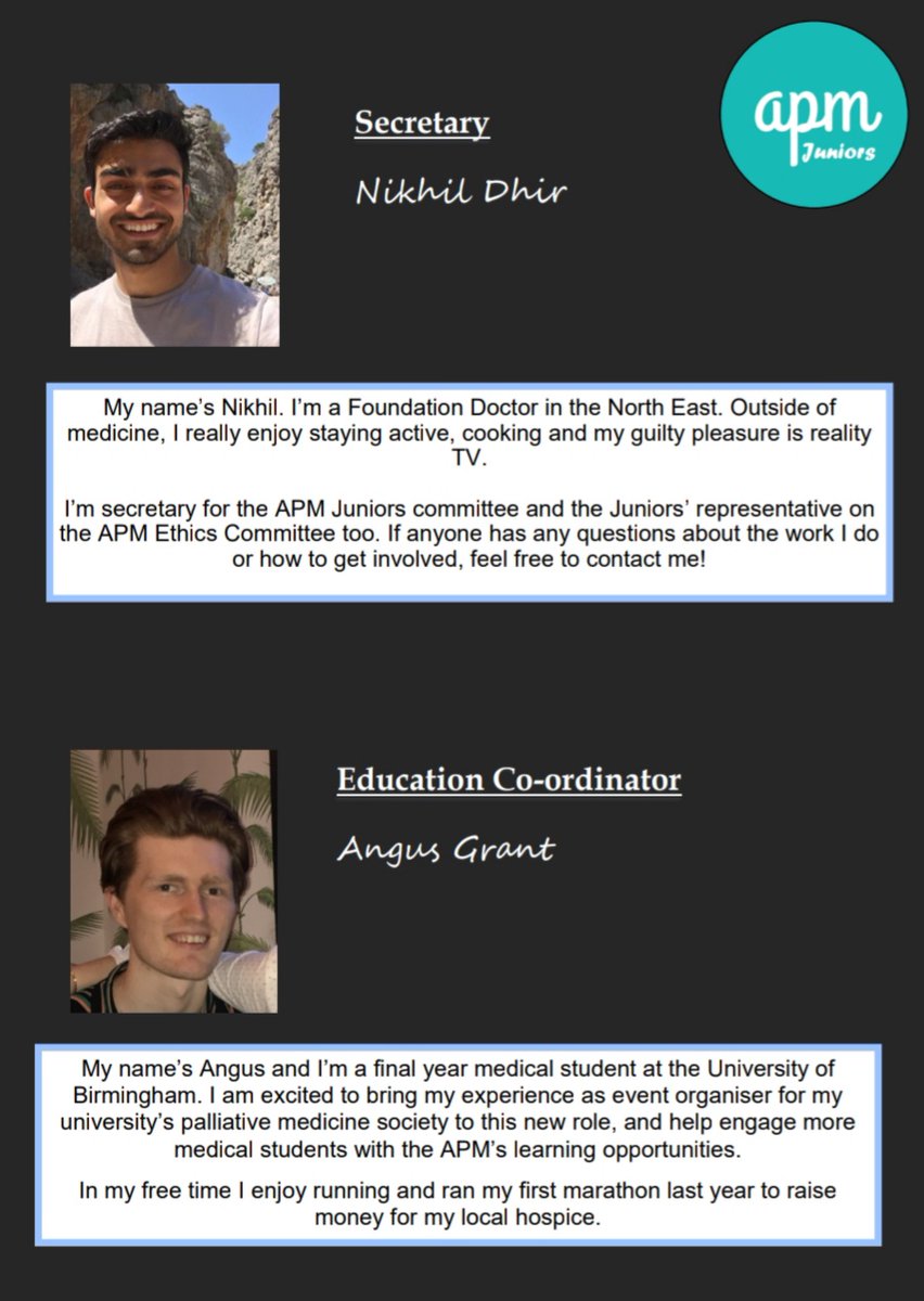 APMJuniors's tweet photo. 🙌🏾Meet the @APMJuniors team🙌 

👉 Read our Membership Bios to find out a bit more about us and what we get up to! 
👉🏿 We'd love to hear how we can help YOU! Get in touch via Twitter or Facebook with questions/ideas

@APMPostTweets @dr_discobel @RPorther @JenHancox1 @Pgmcfarlane https://t.co/qTjurAGuE3