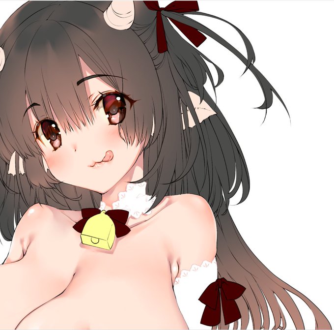 まだ途中なんですがぺたんこ(•.ロ•)っ□ 珍しくやや太め眉で 