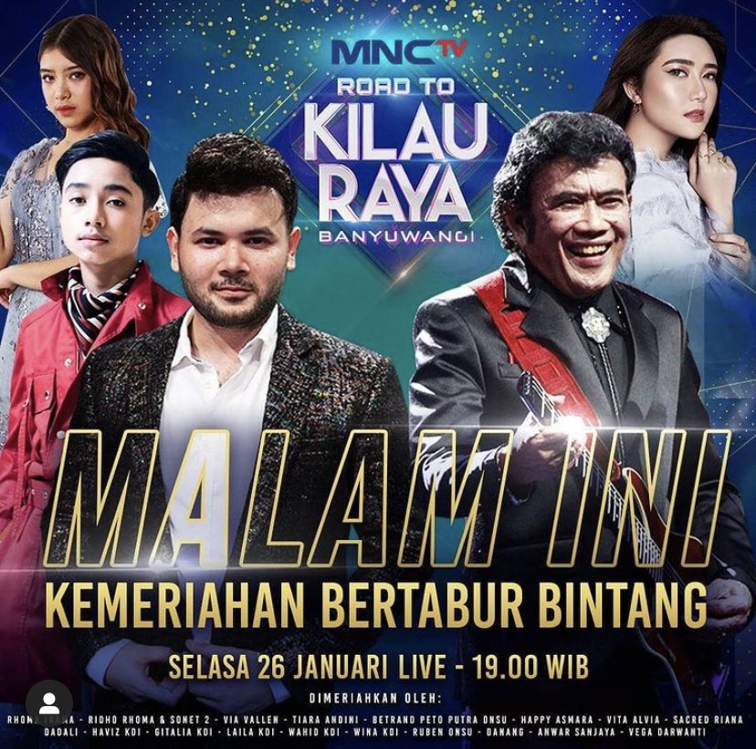 LWillyanta's tweet photo. Malam Ini #BetrandComeback di @Official_MNCTV pukul 19.00 WIB #RTKRBanyuwangi #betrandpetoputraonsu https://t.co/vPJ24eh3xp