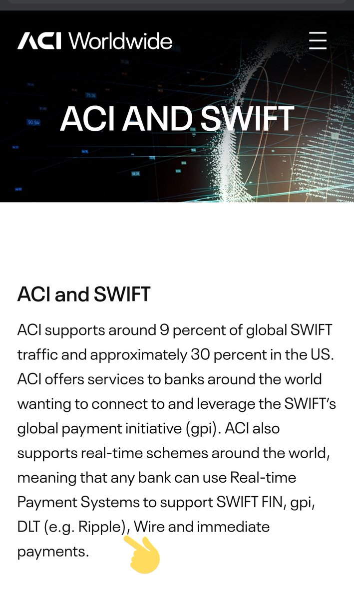 🔥 JUST IN: Ripple Supporter ACI Worldwide Selected to Participate in Federal Reserve’s Pilot Program for its Upcoming Real-Time Payments Offering—the FedNow Service businesswire.com/news/home/2021… #XRP #XRPCommunity #crypto #blockchain