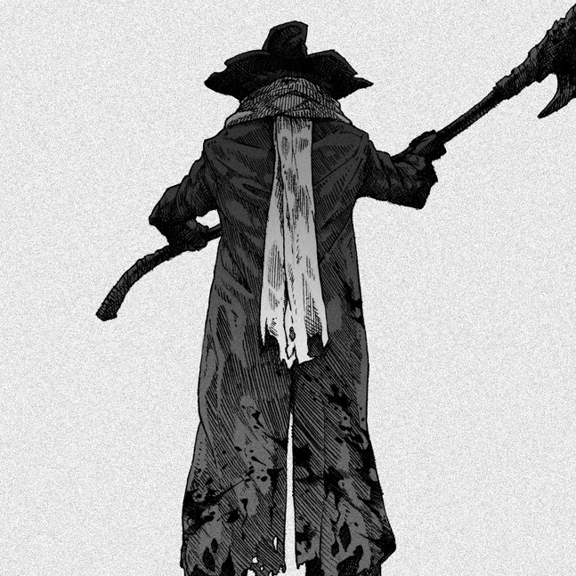 7OnKat's tweet photo. Gascoigne
"Too Proud to show your true face eh? But what a sporting hunt, it was"
#illustration #inkdrawing #soulsborne #eldritch #horror #bloodborne #fanart #FatherGascoigne #darkfantasy #hunter #hoonter https://t.co/5UX70cfwRL