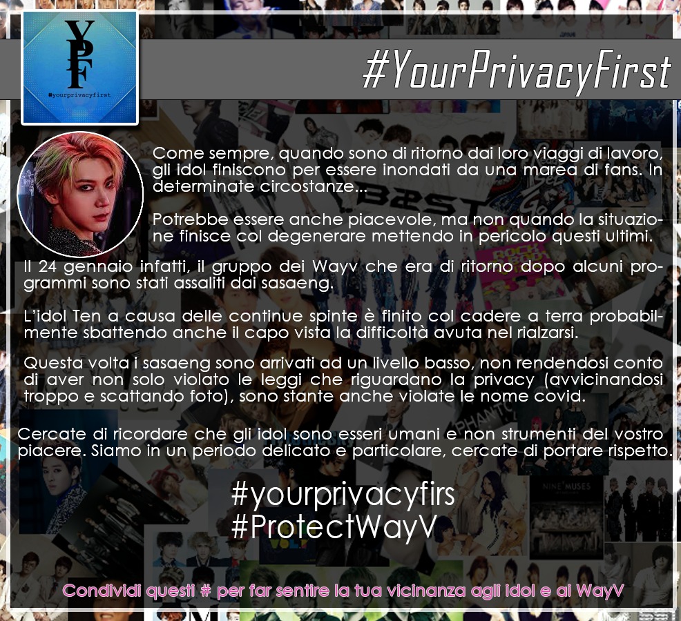Yourprivacyfir1's tweet photo. Che ne pensate? Condividete e usate anche voi #protectWayV #yourprivacyfirst 🍃✨ https://t.co/XtYTOOiQFs