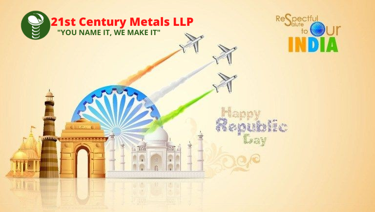 21stMetalsllp's tweet photo. "A thoughtful mind, when it sees a nation's flag, sees not the flag, but the nation itself"—Henry Ward Beecher
 
21st CENTURY METALS wishes you a very happy "72nd REPUBLIC DAY". https://t.co/YvPulkQpQ7