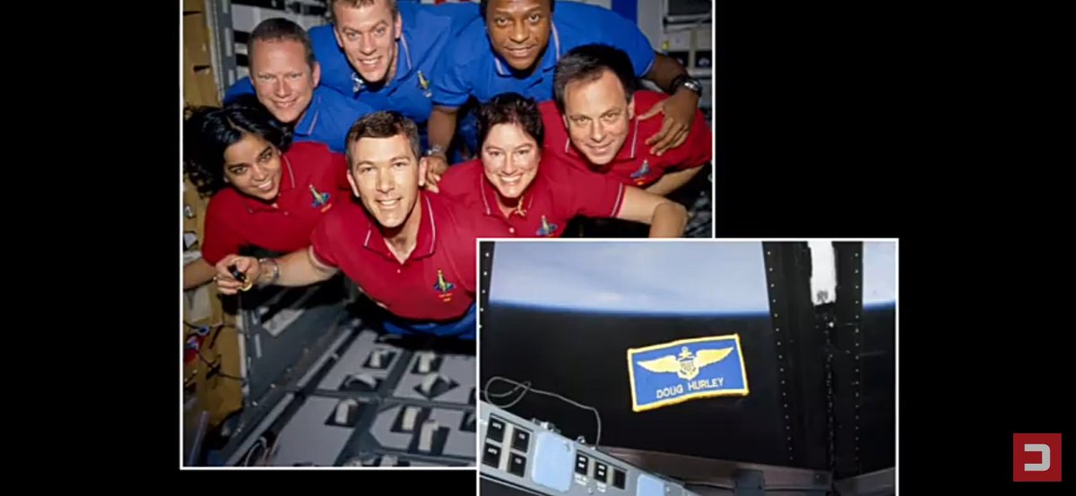 Finally, also remembering  #STS107, as  @Astro_Doug was part of the close up of the Colombia crew, and they took his patch to fly with them, as per tradition #IsraeliSpaceWeek  #שבועהחללהישראלי