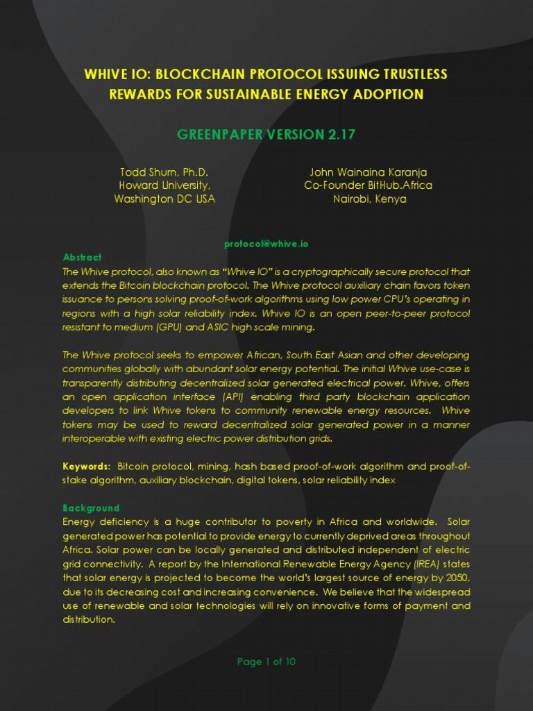 whiveIO's tweet photo. The #Whive block reward will depreciate by half every 4 years ensuring scarcity if & when demand and utilization of the #Whive protocol continues to increase over time Read our #GreenPaper - https://t.co/h4dVEjYmE1 #Bitcoin #TrustlessRewards #SustainableEnergy https://t.co/7E7SKujgKm