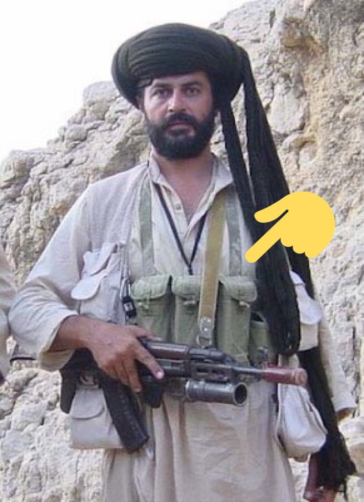 Note, open Red Paint bucket held by man next to him, showing them worked as a team conducting illegal wall chalking of anti-state & pro terrorism slogans at night.Note Lateef Johar’s AK47 & Tactical Sling Bail Out Ammo Bag used by BLA BLF UBA BRA terrorists (extreme right)./3