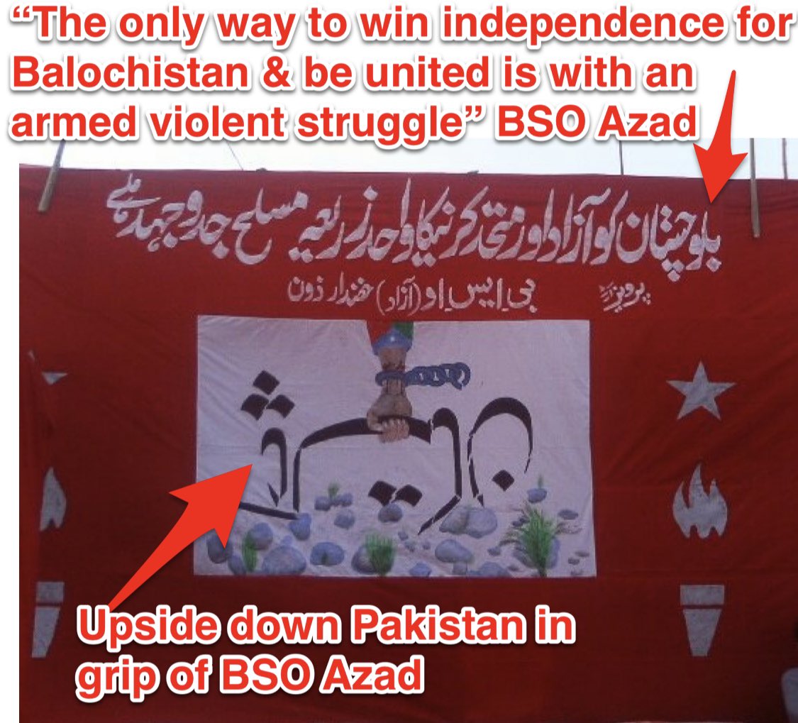 Please go through all of Lateef Johar &  #KarimaBaloch posts to find if they ever condemned a terror attack by BRAS- BLA BLF UBA BRA.Then decide whether they believed in a “peaceful struggle” as genuine human rights activists, or were just aiding & abetting terrorist orgs./19