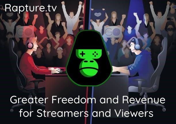 Are u the #gamer or the one that watches #gaming? How about a platform or tournament u know, that would partner up w/Rapture.tv to host? Let us know! #RapidsNetwork #indiegames #gamedev #Stream #indiegame #IndieGameDev #visualnove $RPD #visualnovel 1/31 all day streaming test!!
