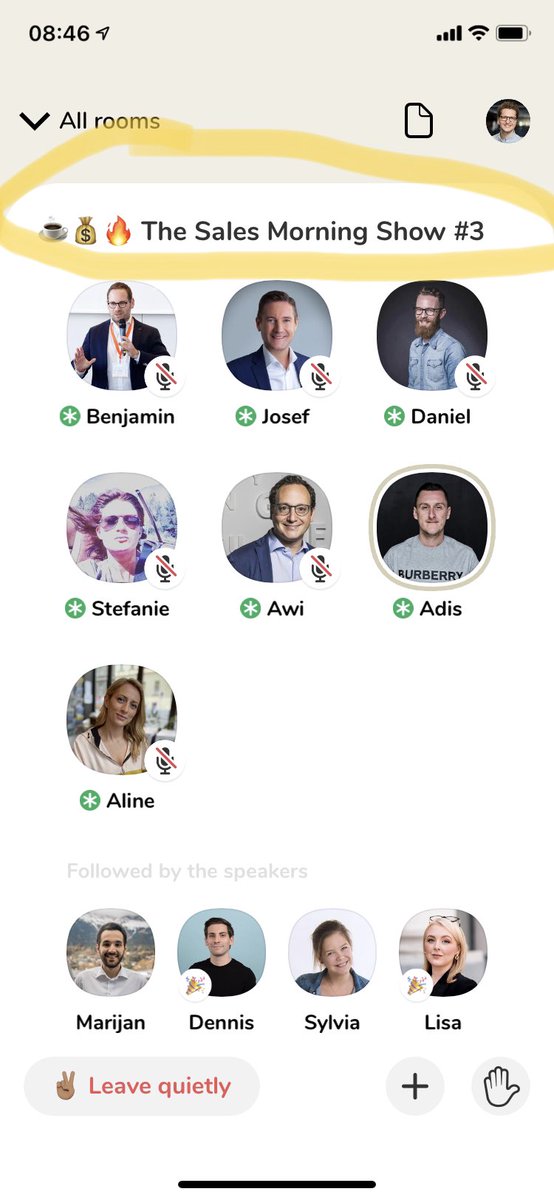 Sehr guter morgendlicher Podcast Ersatz: „The Sales Morning Show“.

Thx <a href="/benruschin/">Ben Ruschin</a> für relevanten, moderierten und kuratierten Content