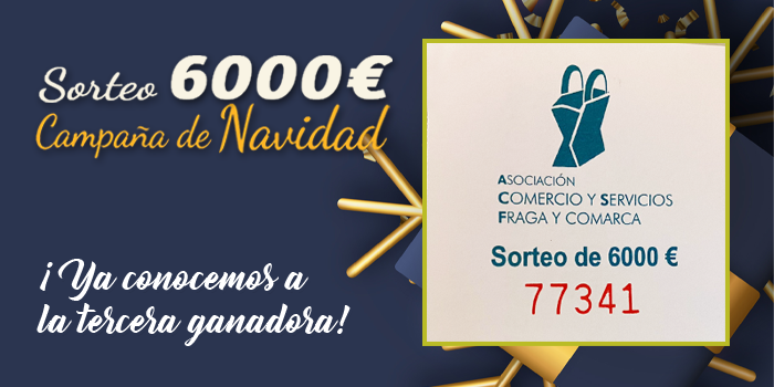 comerciofraga's tweet photo. ¡¡¡Nuestra tercera ganadora no se ha hecho esperar esta vez!!! 😅🤗 El número 77341, sellado en #DulceBebeCambalache pertenece a DOLOS TORREN FULLOLA 👏👏 ¡¡Enhorabuena!!
A lo largo de la semana procederemos a la entrega de los premios a las afortunadas.
#3premios #2000euros https://t.co/eUxhhxpep7