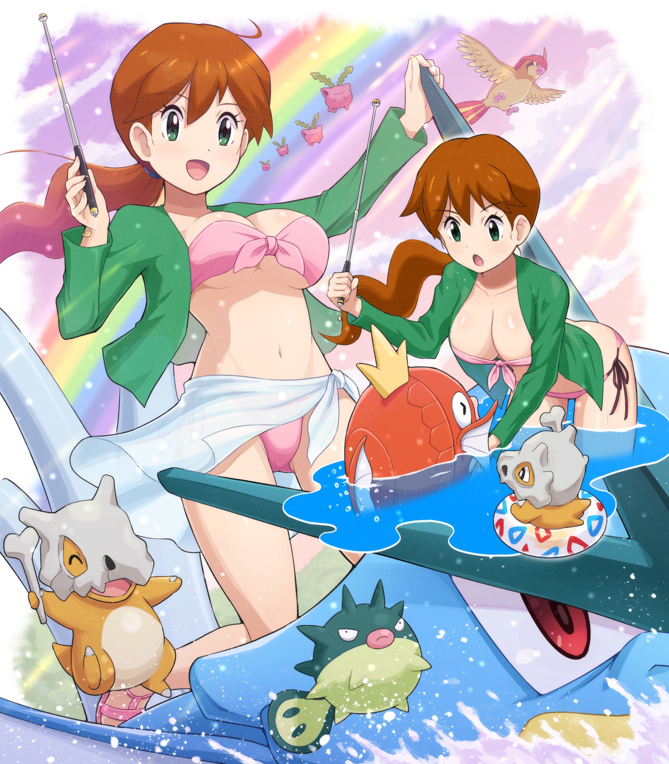 モアタ ポケモン水着美女 教え子の進化 せんせい ギャラドス 保護者同伴 メロン コオリッポ 次で最後です