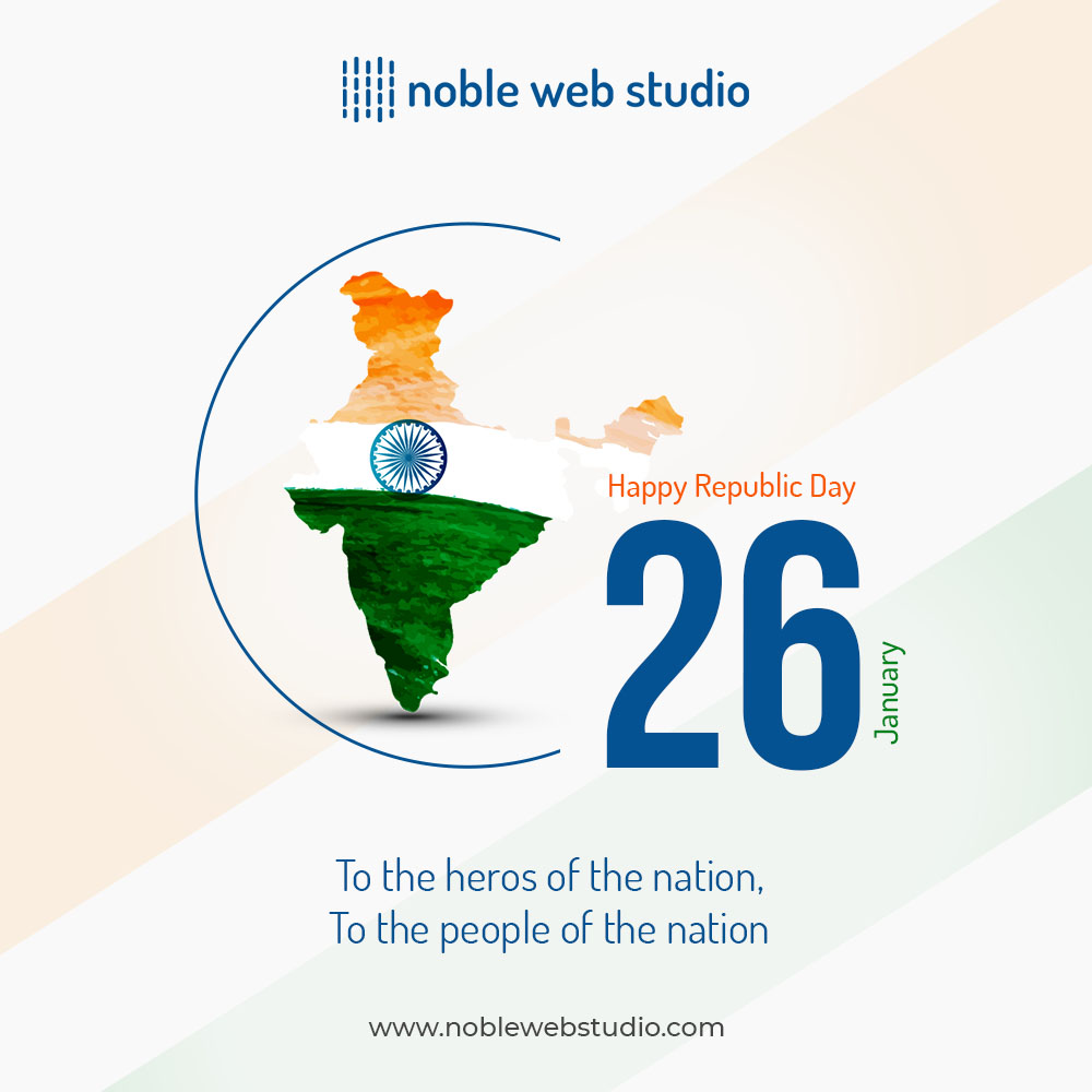 Noblewebstudio's tweet photo. Noble Web Studio wishes you all a Happy Republic Day Flag of India
#HappyRepublicDay #NobleWebStudio #NobleSoftware https://t.co/0hdWCoY0uJ