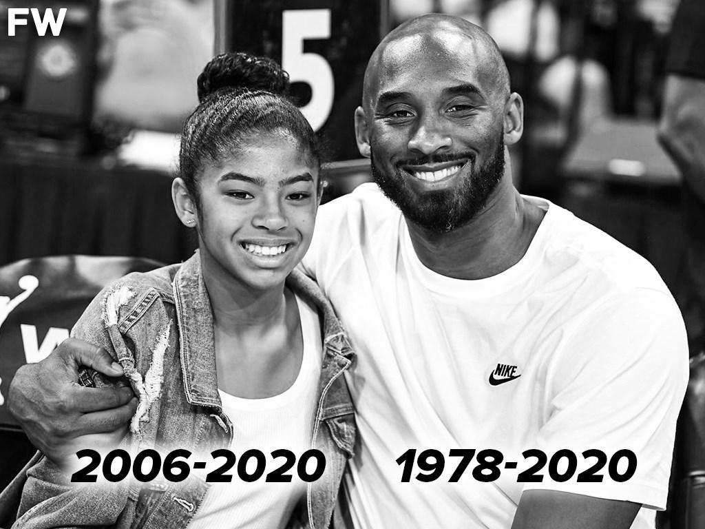 R.I.P to Legends gone too soonGianna Bryant        Kobe Bryant2006 - 2020            1978 - 2020