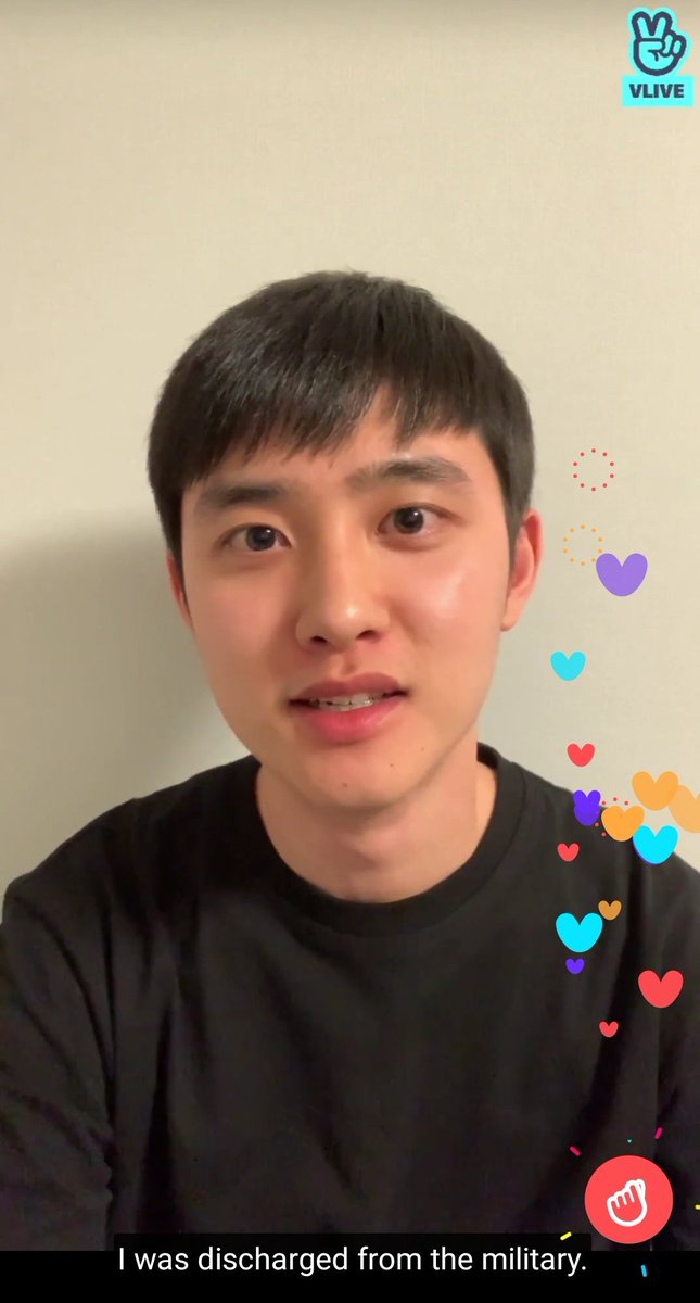 [VID] 210126 Kyungsoo's 'Discharge' vlive now has captions available in 6 languages including English!✨ vlive.tv/video/234191 #도경수 #디오 #DO (D.O.) #DohKyungSoo @weareoneEXO