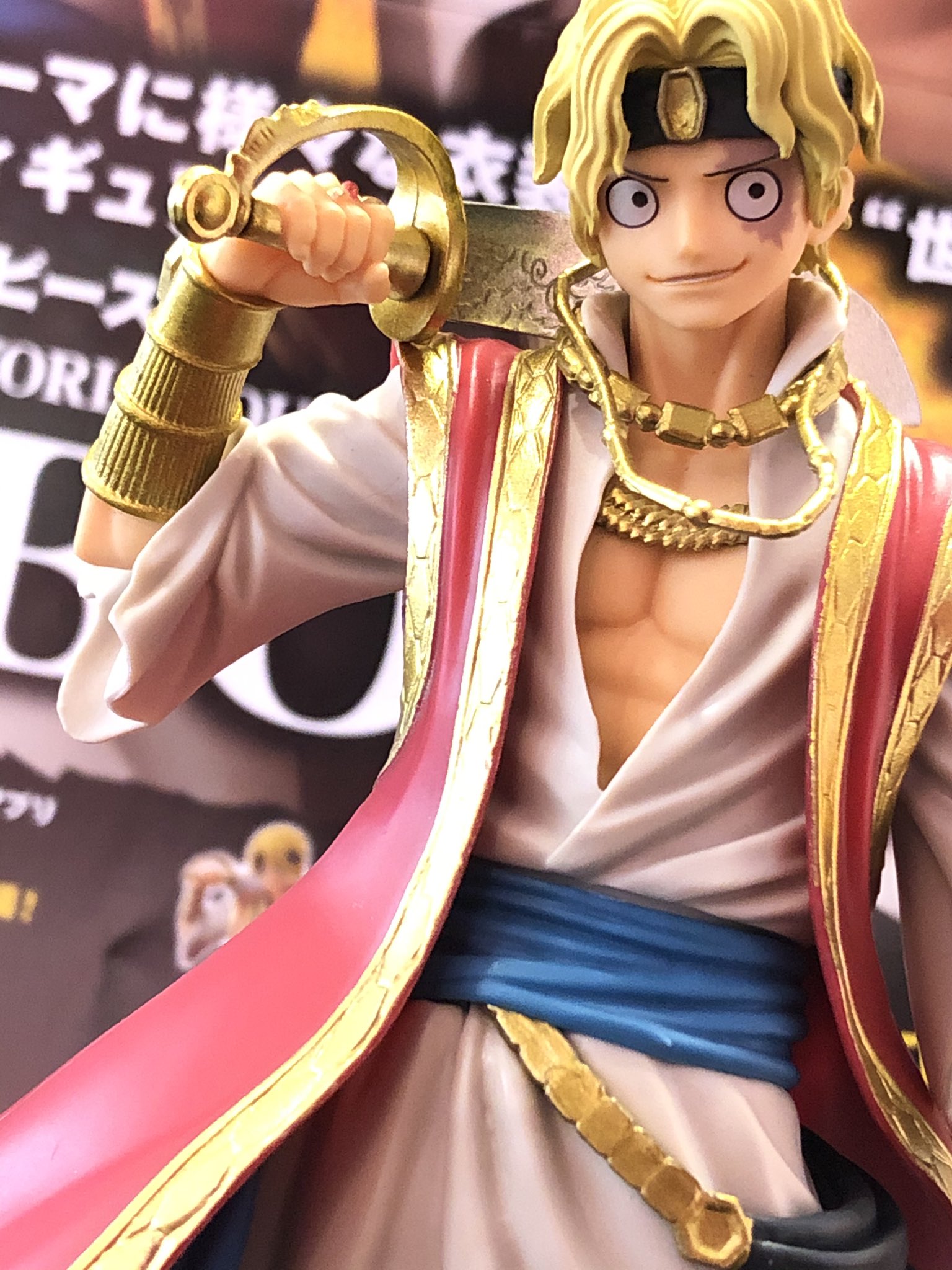 タイステ大須店 Ar Twitter プライズ ワンピース Treasure Cruise World Journey Vol 6 Sabo 入荷致しました アラビアンなサボが登場してます 装飾が煌びやかでかつオシャレ 金ピカですねぇ D 一緒にコアラも登場してますよ タイステ 大須