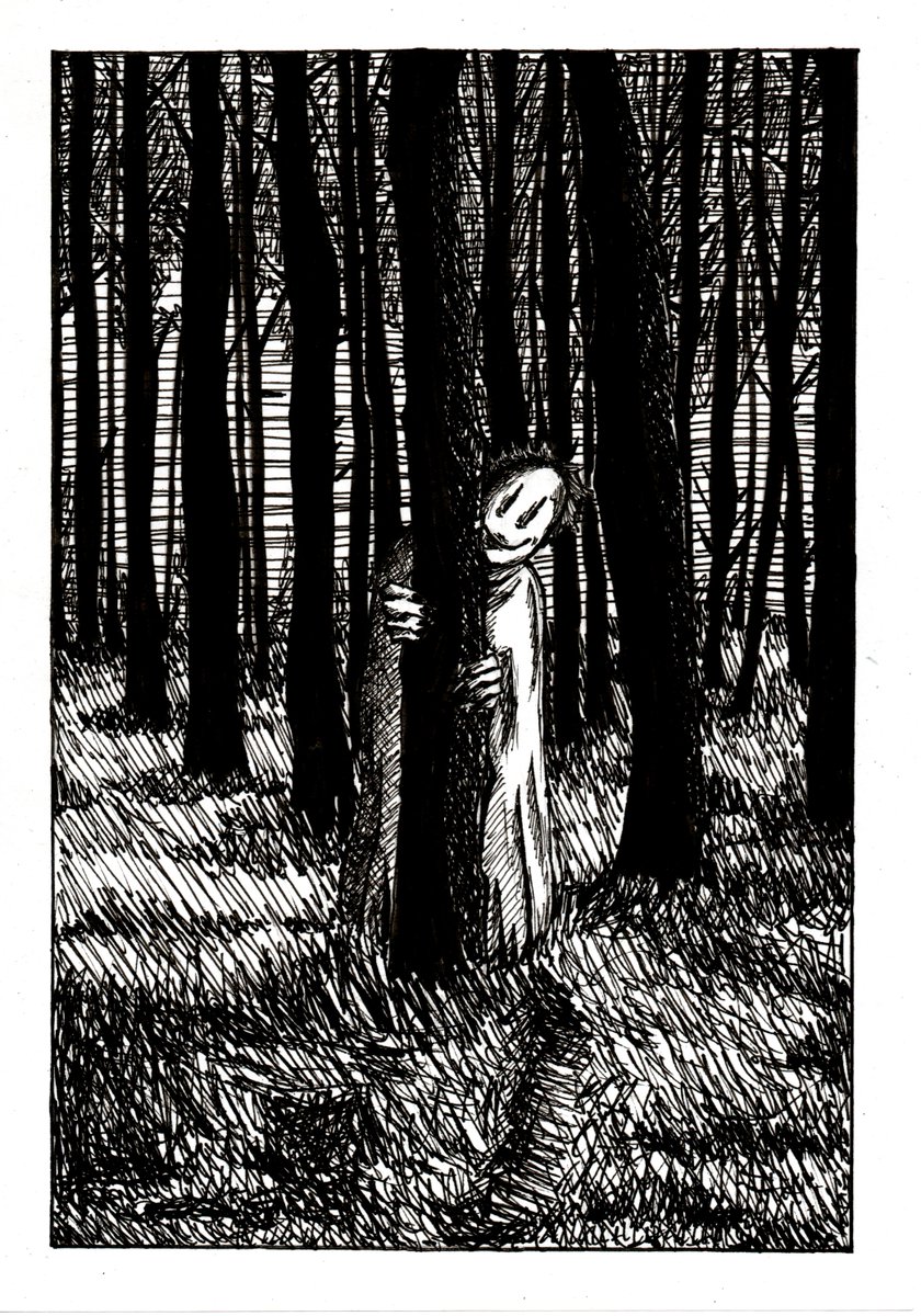 3728976O's tweet photo. @liXhu Thanks for the art share. 

Hey everyone. I'm a traditional horror artist. https://t.co/hjpz6qgKBB