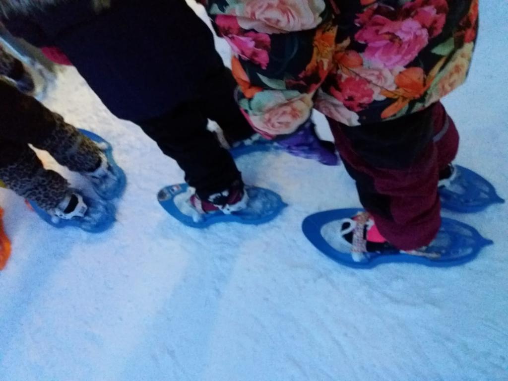 minna_harkonen's tweet photo. Eskareiden kanssa hurahdettiin lumikenkäilyyn ihan totaalisesti 🤩😂 #paltamonkunta #esiopetus #varhaiskasvatus #eskariopenelämää #liikkumisenilo https://t.co/qNYKFeS44Y