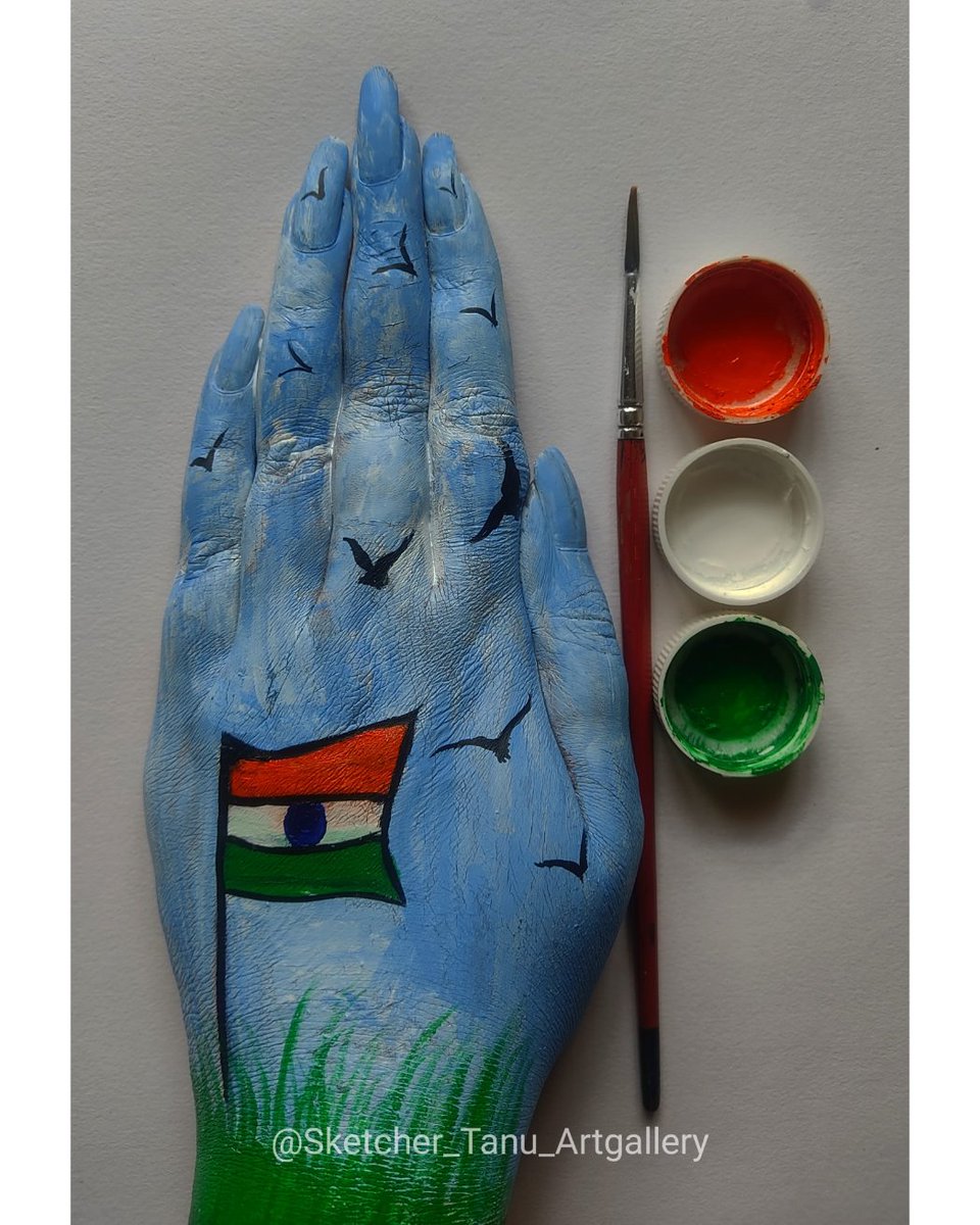 SketcherTanu's tweet photo. HAPPY REPUBLIC DAY 🇮🇳
. 
#HappyRepublicDay #art #artistsontwitter #Creative #sketchertanu #JaiHind #JaiBharat #Vandemataram https://t.co/kpuvtXc3Yl