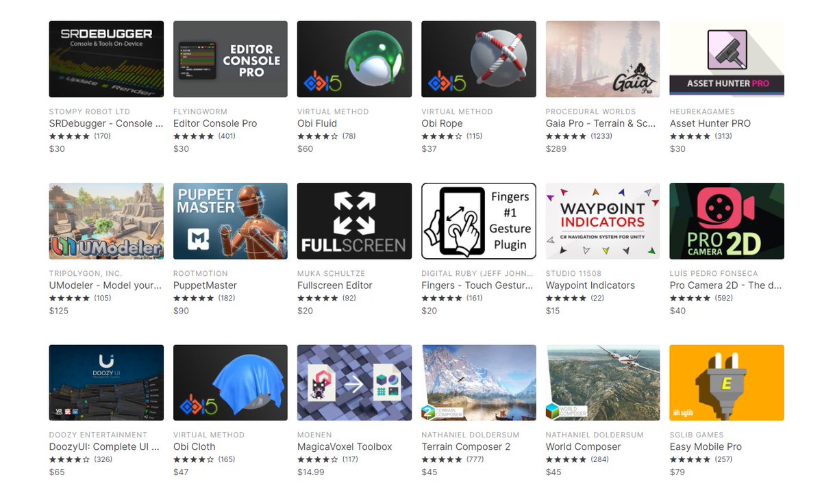 Yunoda Blender Unity Roblox Unityアセットストアで Obi系のシミュレーションプラグインが全部セール中です 触ったことない方は試してみるといいかもしれません Obi Ropeはぬるぬる動くので おすすめです T Co Ygvt2h1ag9 Unity