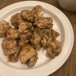 青のりの、とっても良い香りがしそう!鶏肉を使った絶品料理のレシピ!