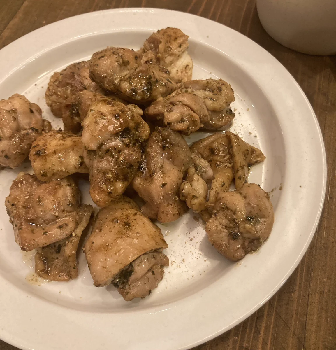 青のりの、とっても良い香りがしそう！鶏肉を使った絶品料理のレシピ！