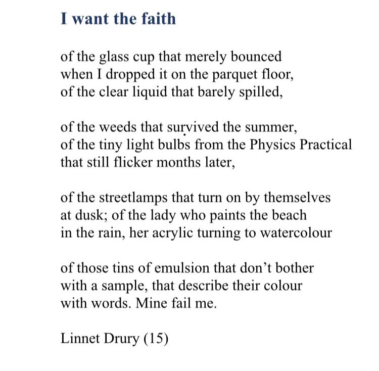 KateClanchy1's tweet photo. Morning Twitter. Wishing you the faith of the tiny little blurbs that survived the Physics Practical. Linnet was 15. https://t.co/CULVz8PXqy