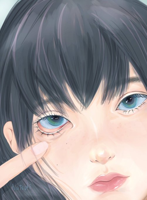 愛想笑いのtwitterイラスト検索結果